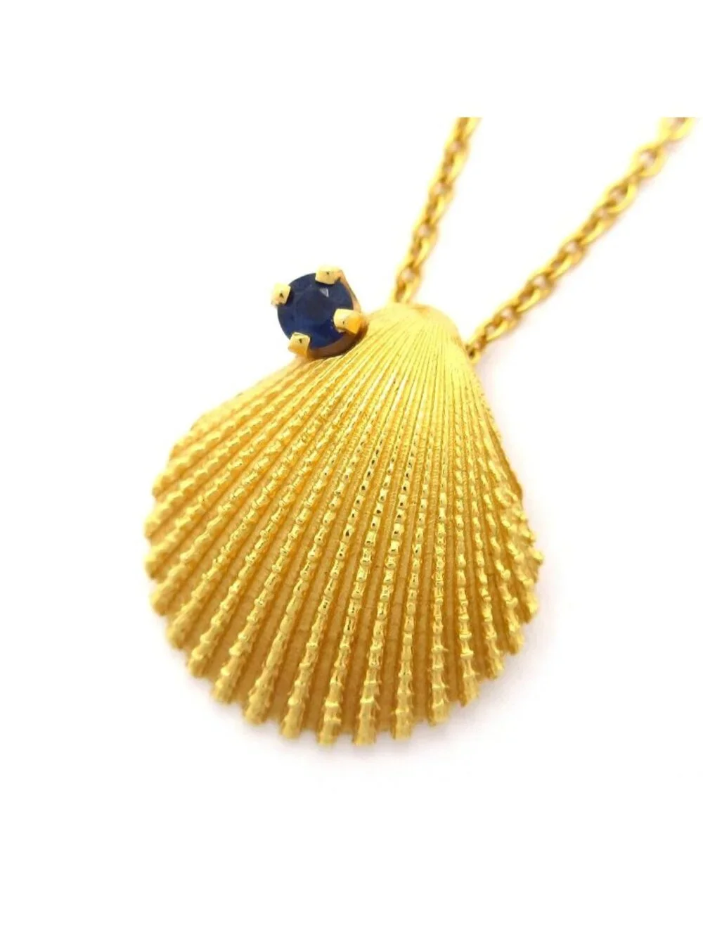 Tiffany & Co Necklace 18k Yellow Gold Black Shell